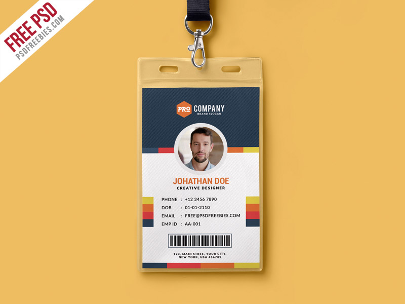 Download Template Id Card Photoshop
